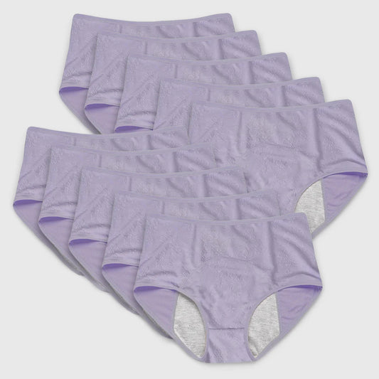 Floral Leakproof Underwear (Lavender Bundles)