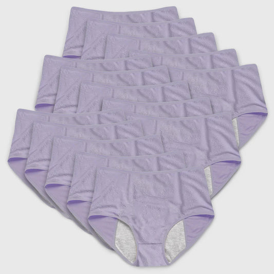 Floral Leakproof Underwear (Lavender Bundles)